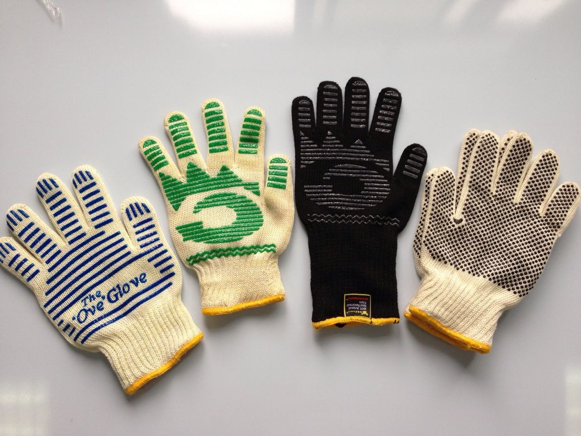 微波炉烤箱硅胶隔热手套耐高温防烫加厚厨房专