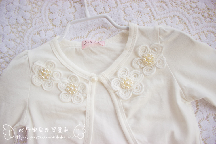 童<em>外套</em>-纯棉空调衫 <em>女童簿</em>款开衫<em>外套</em> 儿童防晒