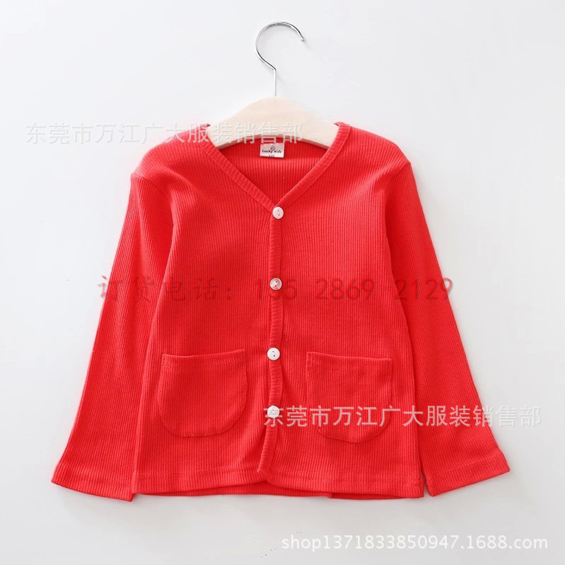 童装毛衣（纯开衫