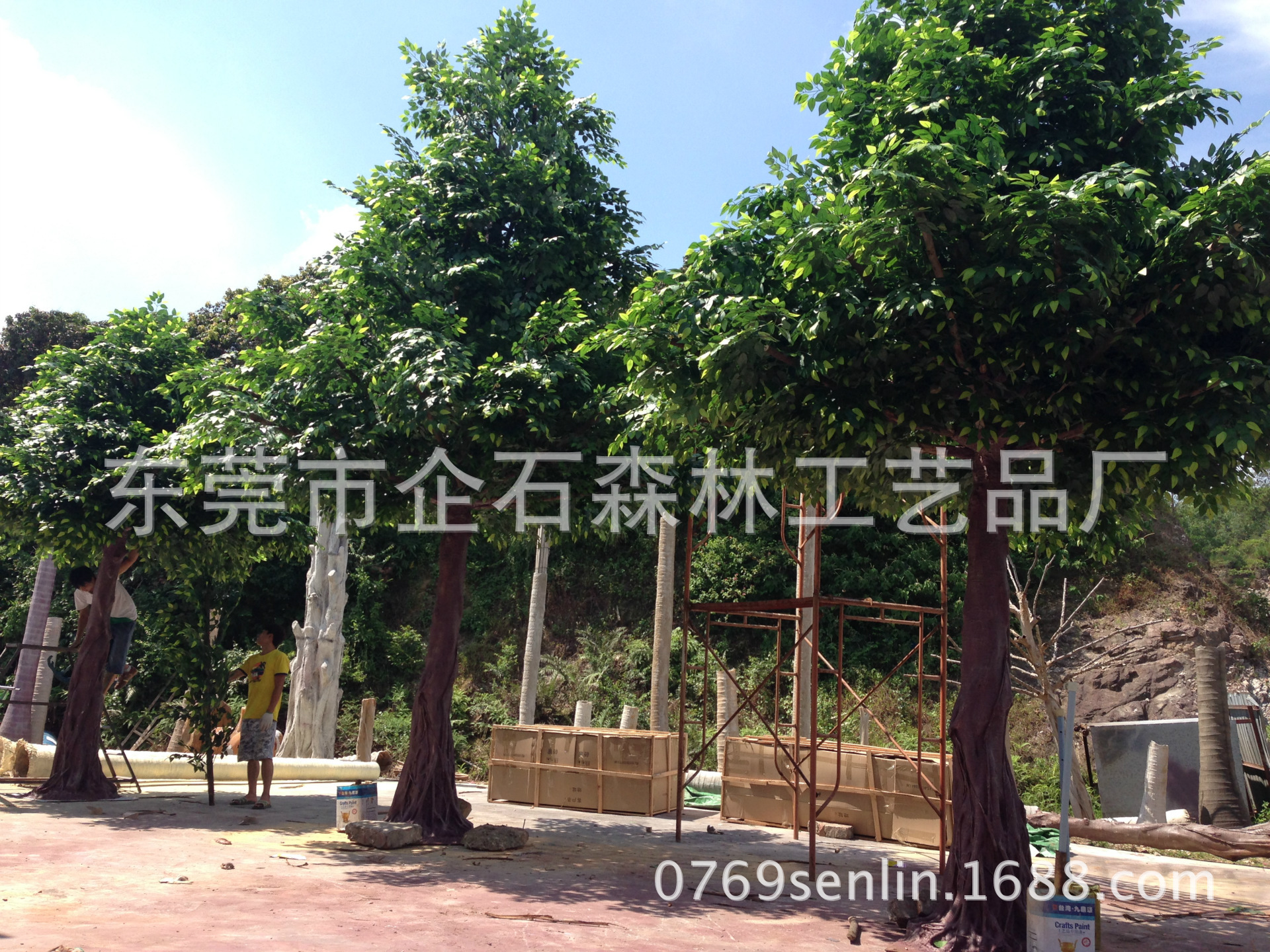 仿真榕树