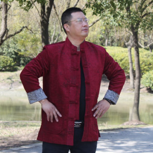<em>批发</em>采购中山装、唐装-<em>男士</em>唐装<em>外套秋冬装</em>加