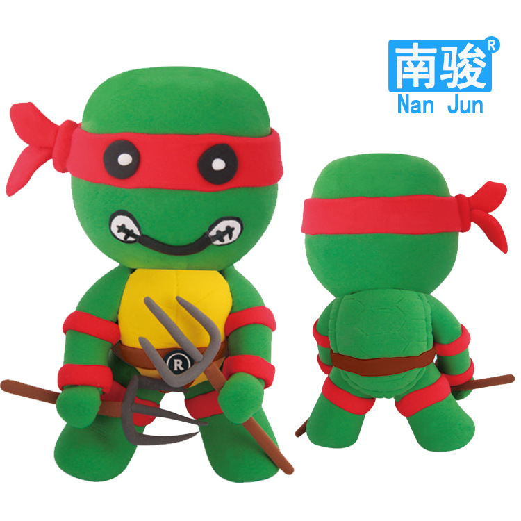 超轻粘土系列 3d彩泥橡胶泥玩具 手工diy制作 经典卡通人物玩偶
