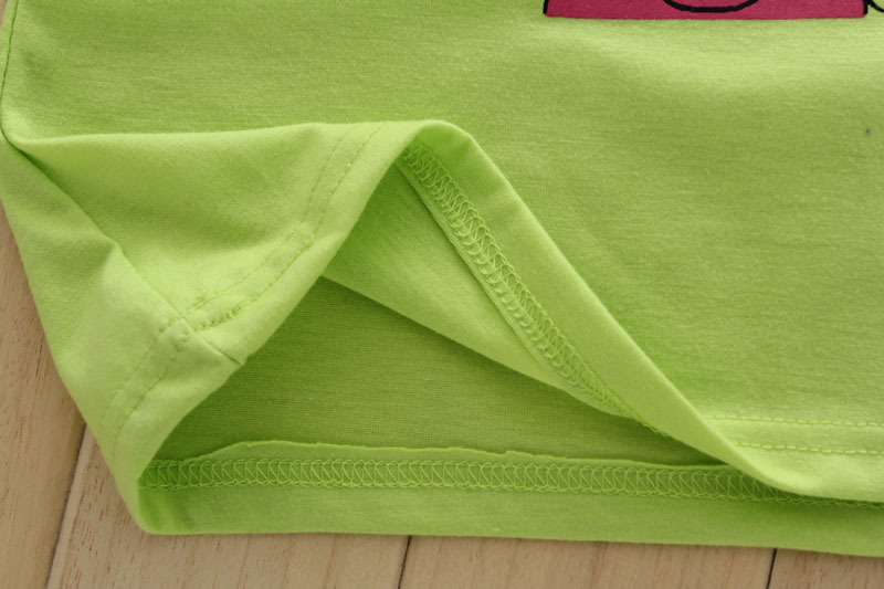 工厂直批 212款儿童3-8岁眼镜<em>妹童</em>T恤批发 女