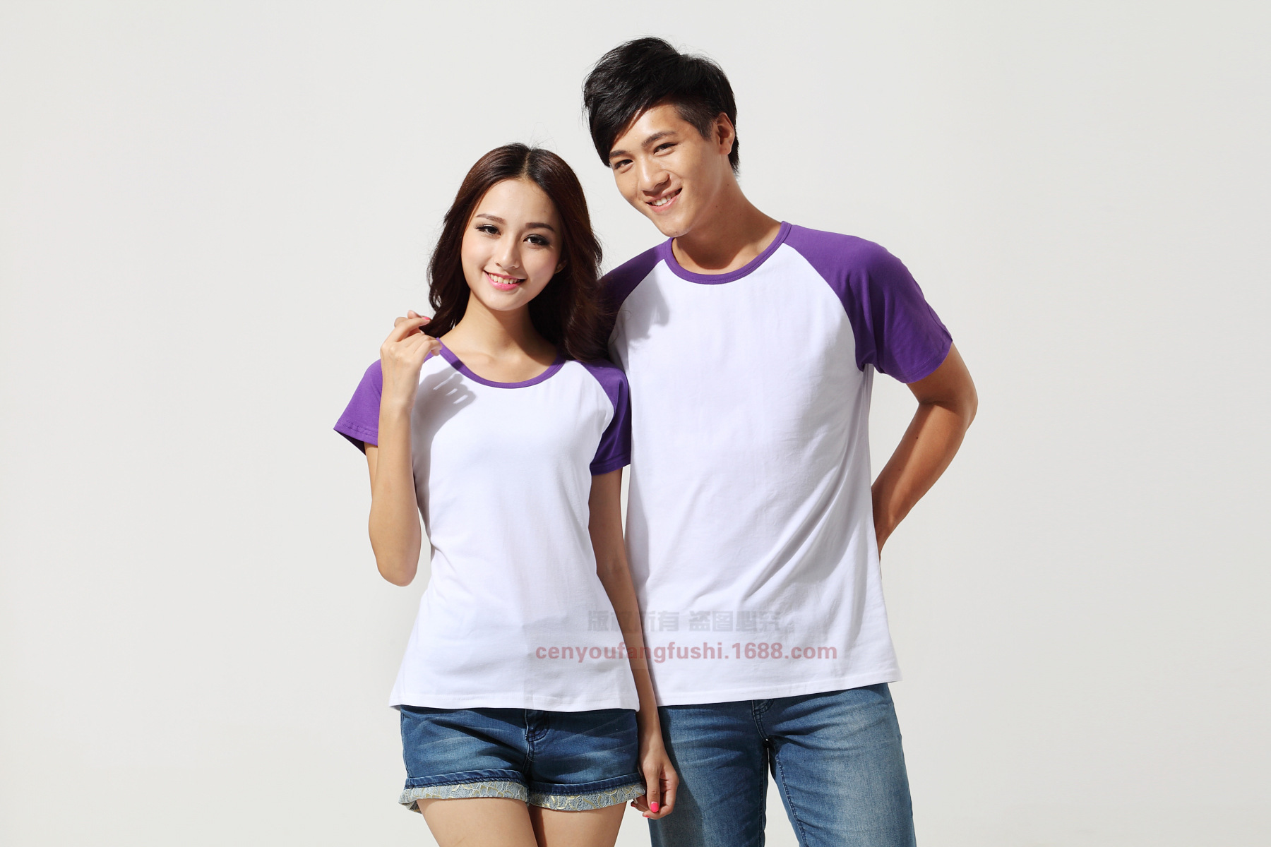 发采购男式T恤-厂家批发莱卡精梳棉圆领T恤广