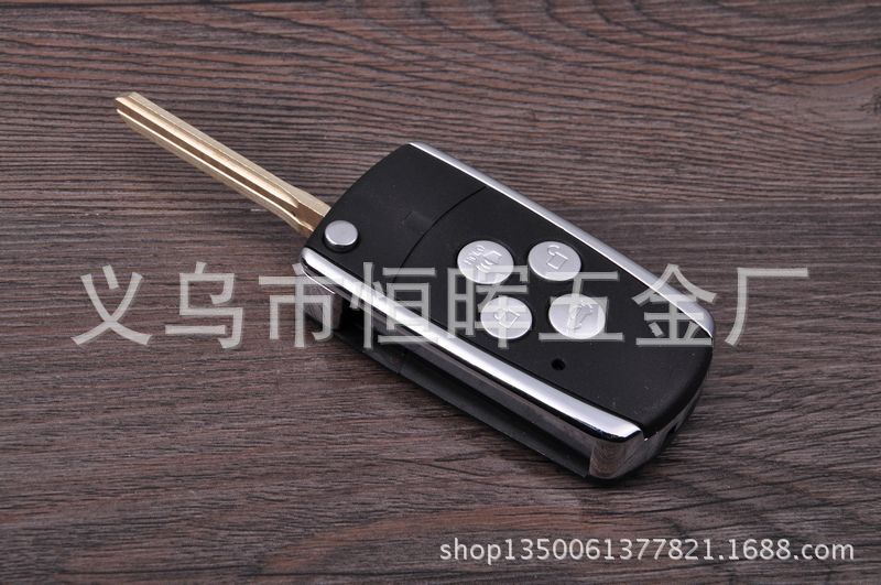 厂家供应 万能汽车遥控钥匙胚 汽车折叠钥匙胚高清图片