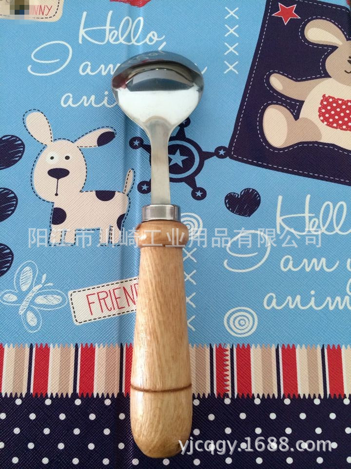 木手柄餐具小厨具14件套套装/木柄勺