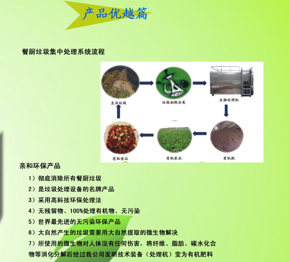 餐厨垃圾生化处理机