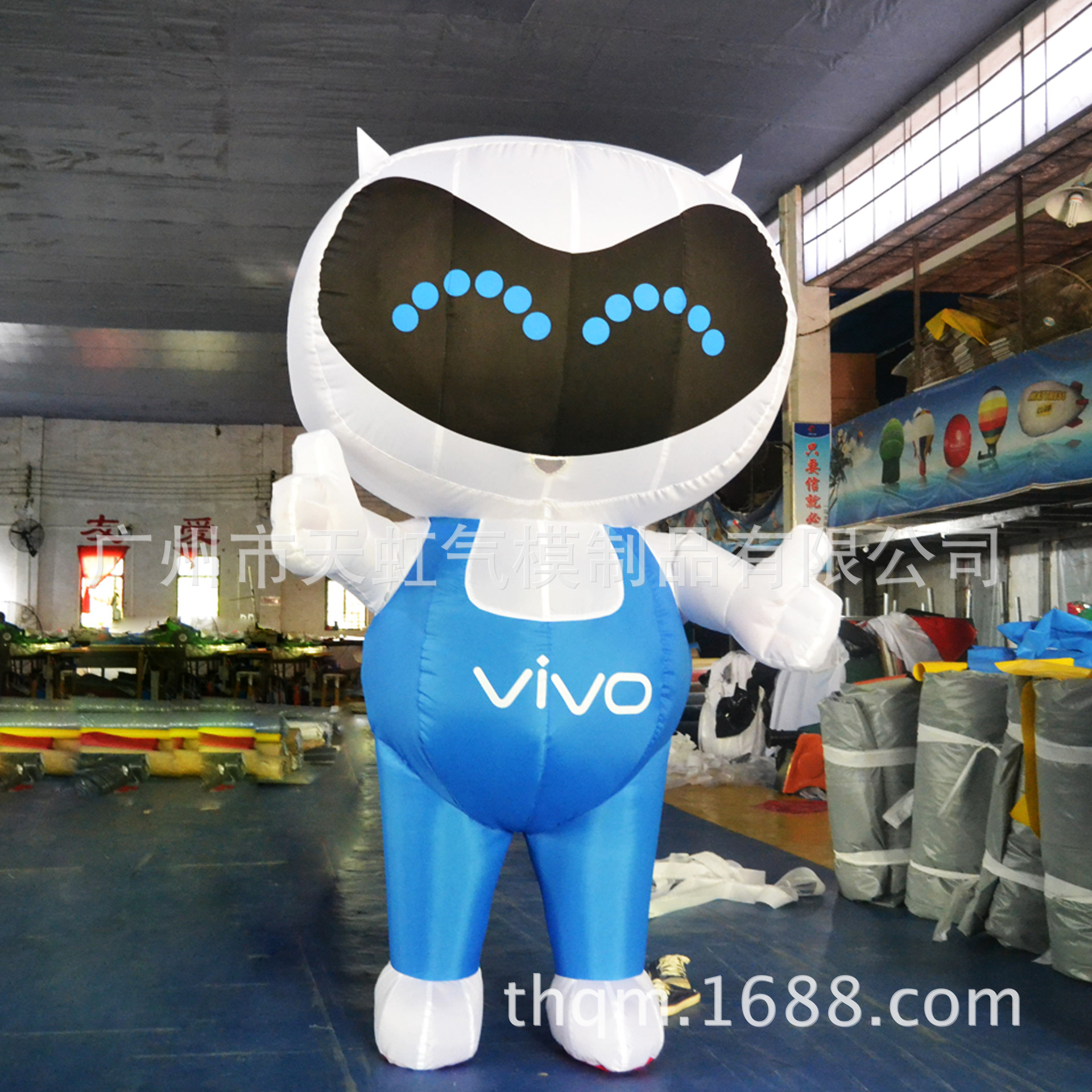 vivo充气卡通 充气活动卡通 户外广告宣传