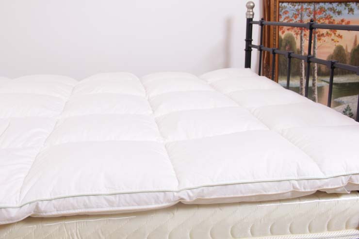 酒店床垫、保护垫-特色羽毛床垫5cm高度 多种