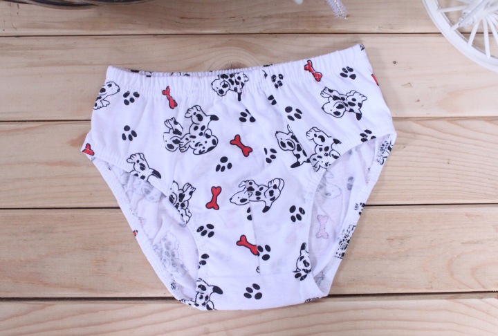 【批发供应儿童<em>内裤</em> 卡通<em>斑点</em>狗三角<em>内裤</em> 纯棉
