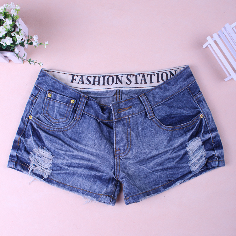 韩版春夏杂款女装<em>牛仔短裤</em> <em>库存牛仔</em>女式热裤
