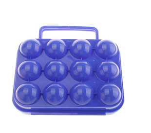 塑料盒-户外野餐便携塑料鸡蛋盒 12只 便携式鸡