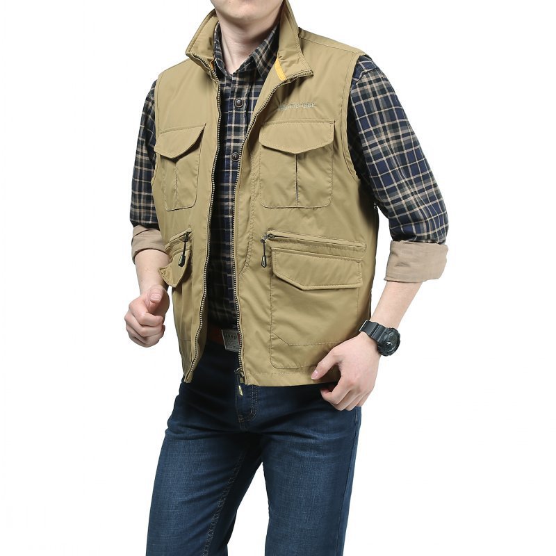 批发采购男式<em>马甲</em>-14春夏新款战地<em>吉普马甲</em>男