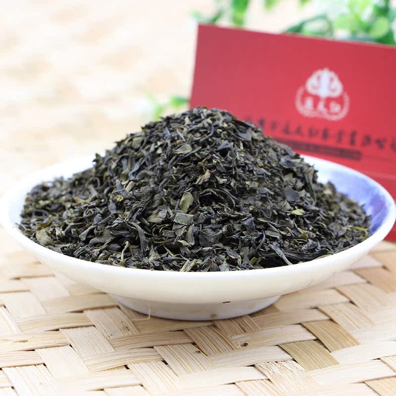 绿茶-绿茶碎片散装茶叶出口抹茶粉末梗珍珠奶