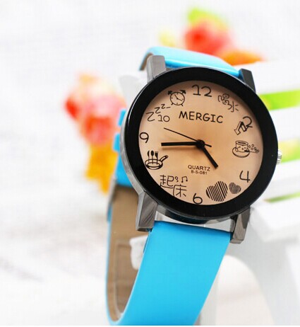 批发采购表-时尚手表潮流时尚女中学生表白色