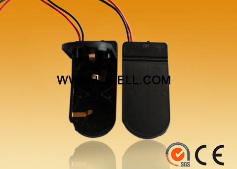 【厂家供应BS-CR2032、6V电池盒、环保电池