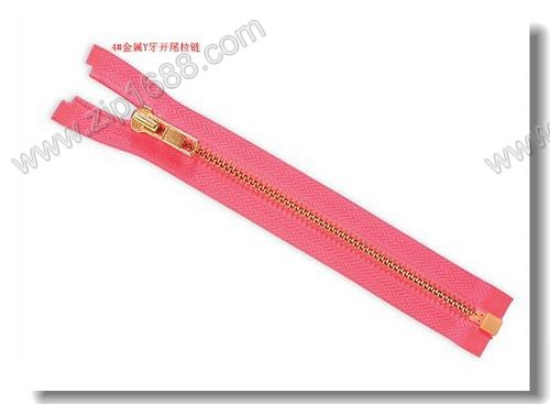 4号Y牙开口金属拉链