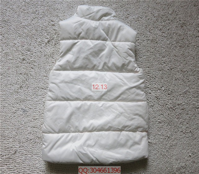 <em>女童马甲棉</em>开衫公主马甲 外贸春秋款中小童亮