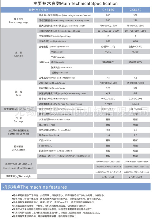 无锡锡来顺  优质供应大孔径强切型数控车床，价格便宜.