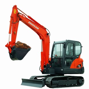 斗山(大宇)dx60挖掘机,全新小型斗山挖掘机,全新进口挖掘机