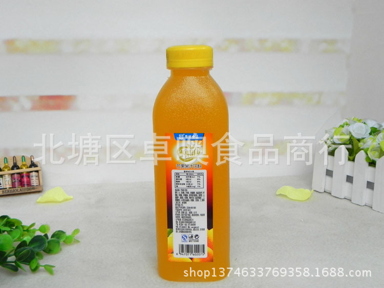 果然食品水果坊芦荟蓝莓芒果雪梨果汁饮料500ml*15瓶/件健康饮品