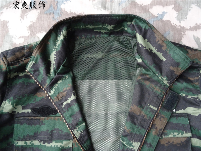 厂家直销新款虎斑特战服豹纹迷彩冬作训服0713特战特种兵迷彩服