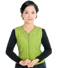 <em>中老年女式棉坎肩</em> 羽绒棉<em>马夹</em>_<em>中老年女式棉坎</em>