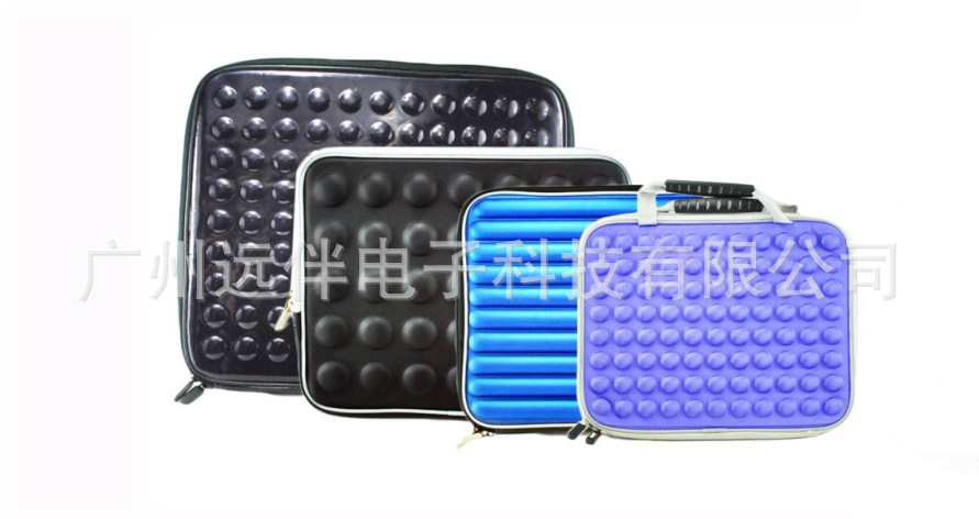 【EVA圆点 条纹压纹电脑保护套 硬壳电脑包,E