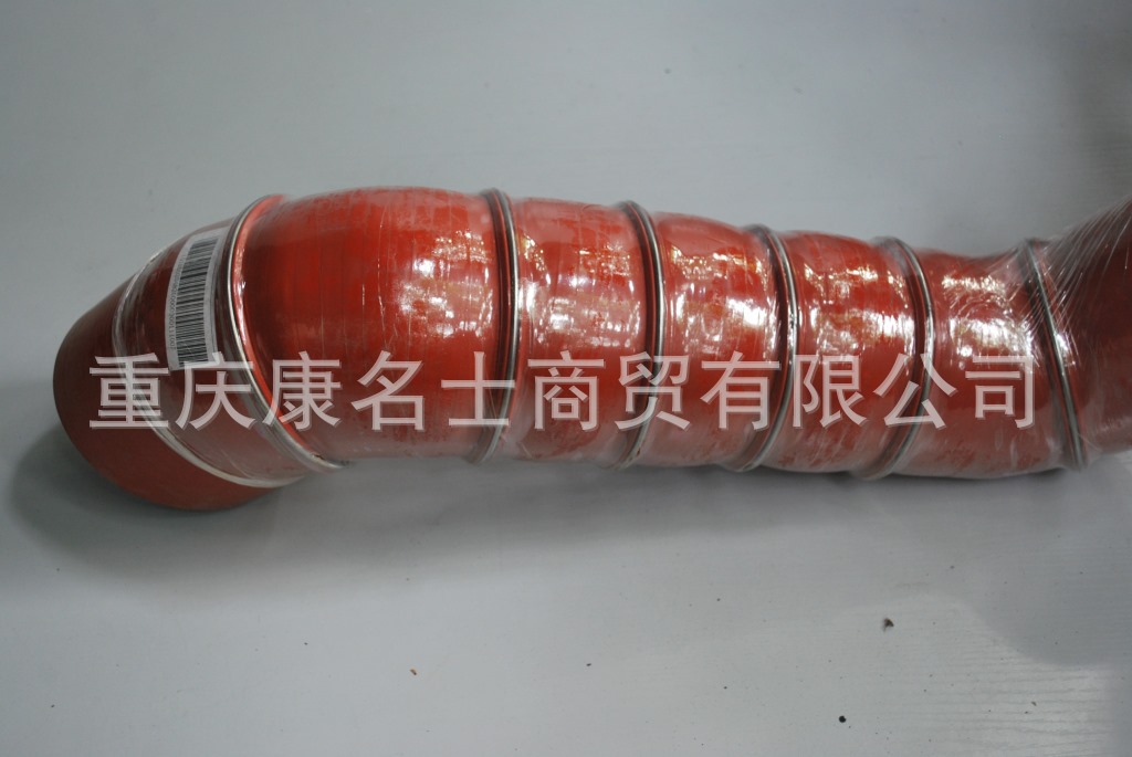 涡轮增压硅胶管KMRG-384++500-变径胶管5185020482-内径100变110X硅胶管图片,红色钢丝6凸缘6Z字内径100变110XL590XL440XH470XH520-6