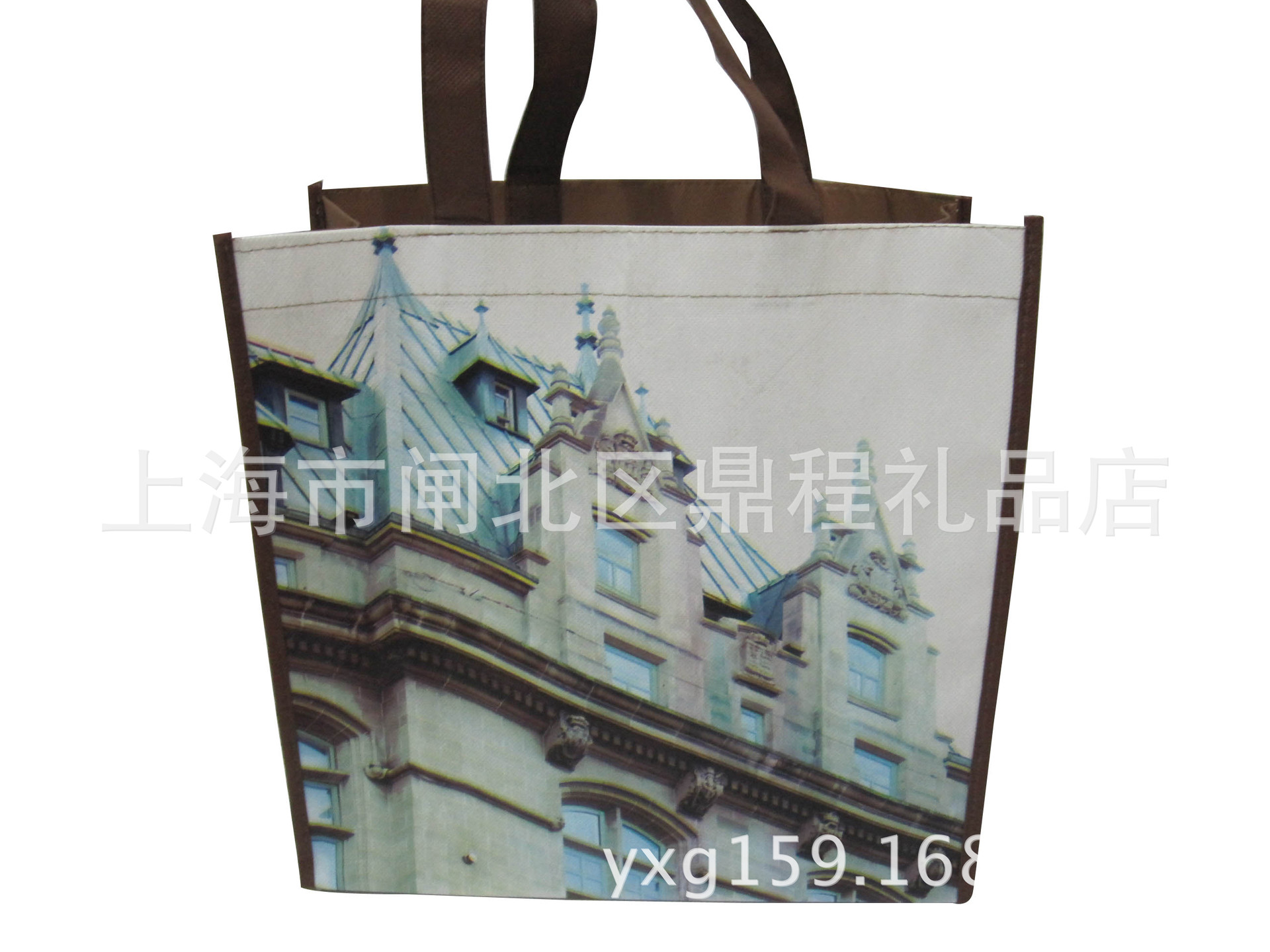【鼎程】宫廷楼阁覆膜袋,50-120g厂家生产无纺布袋,可来样定制