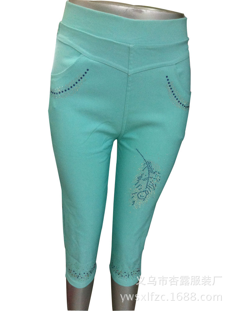 批发采购打底裤-2014流行时尚百搭显瘦七分裤