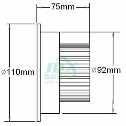 JDC0701 7X1W LED Ceiling Light