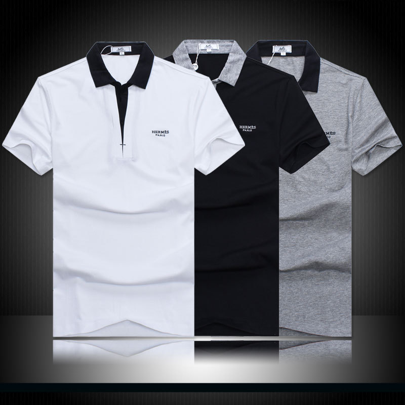 2014新款休闲t恤男全棉合体型男士短袖t恤拼接