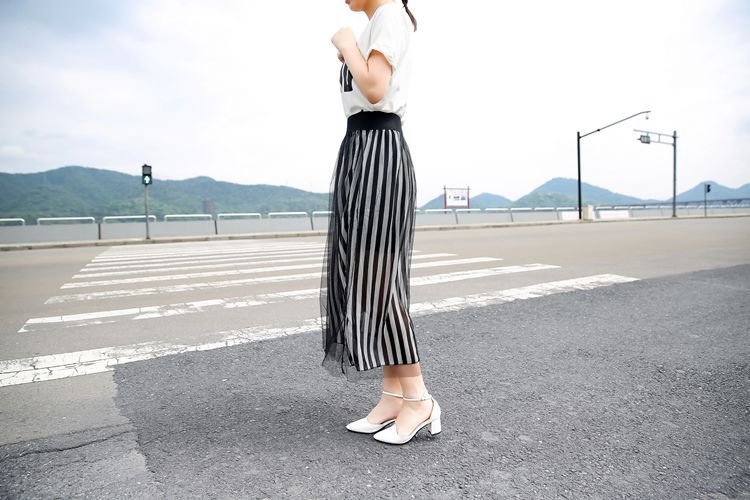 批发采购半身裙-2014春夏欧美豹纹雪纺半身长