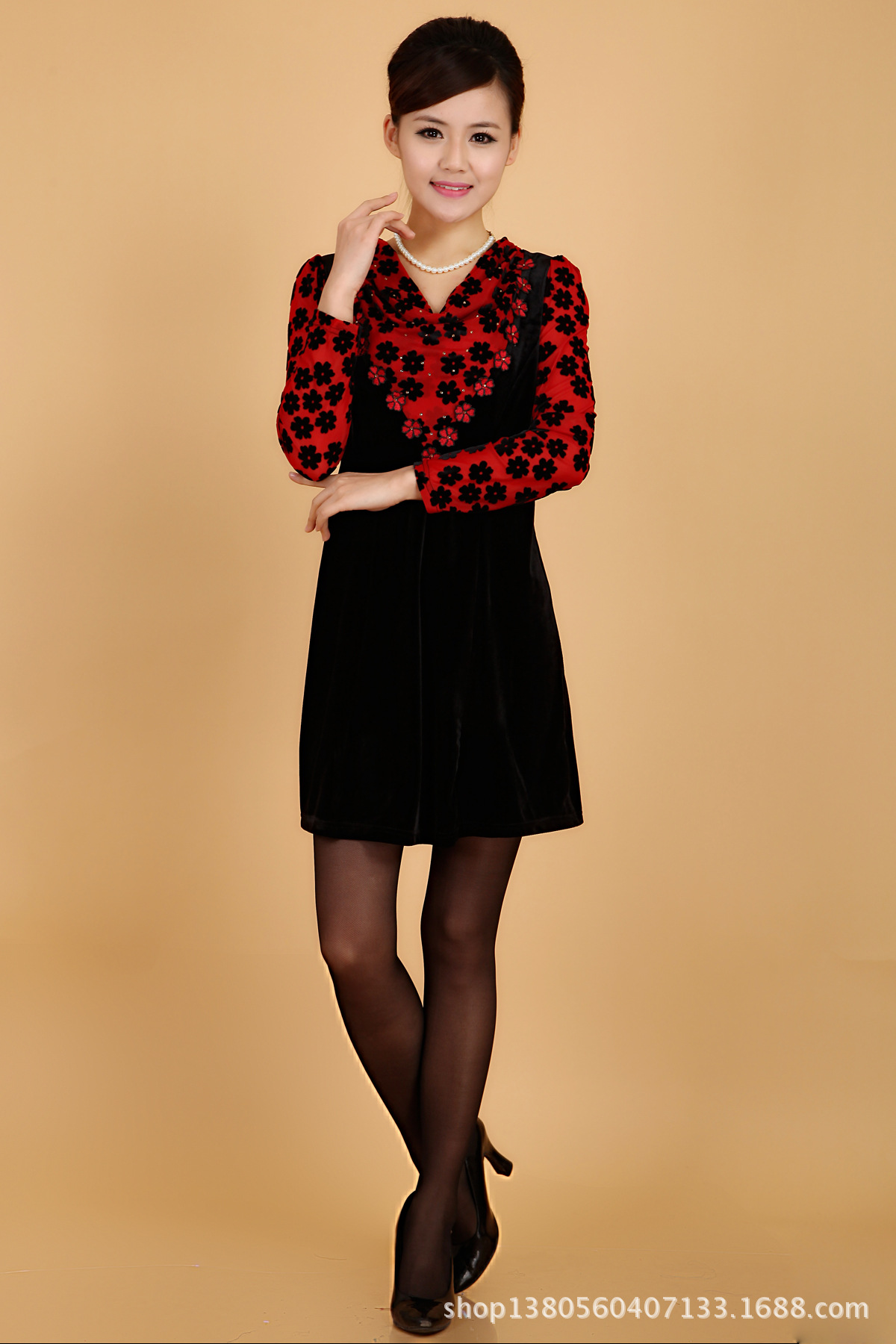 批发采购中老年女装-厂家直销2014春秋新款中