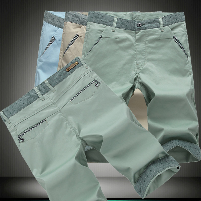 <em>批发</em>时尚男装休闲马裤男直筒<em>裤五分裤男短裤</em>9