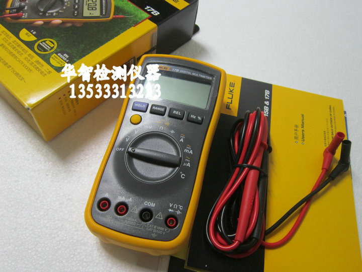 美國福祿克萬用表FLUKE 17B 數字萬用表 F