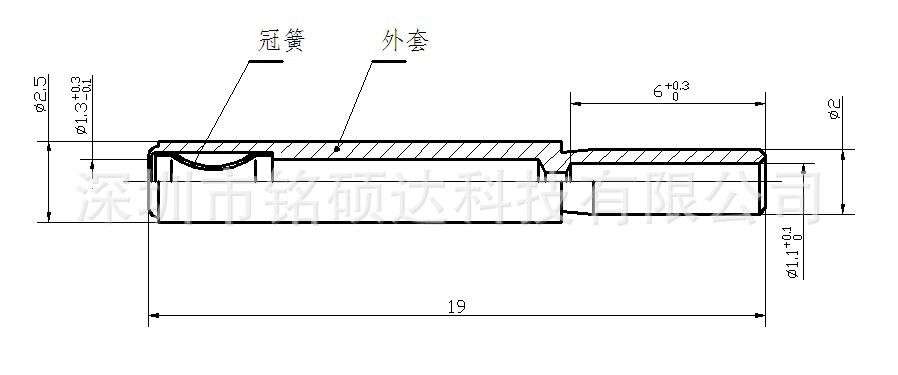 20#压孔尺寸