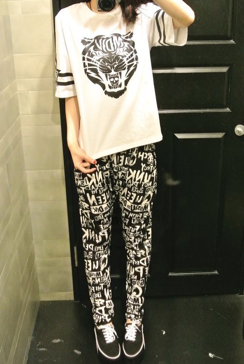批发采购女式T恤-<em>YG</em> 2014欧美风<em>女生</em>新款 老虎