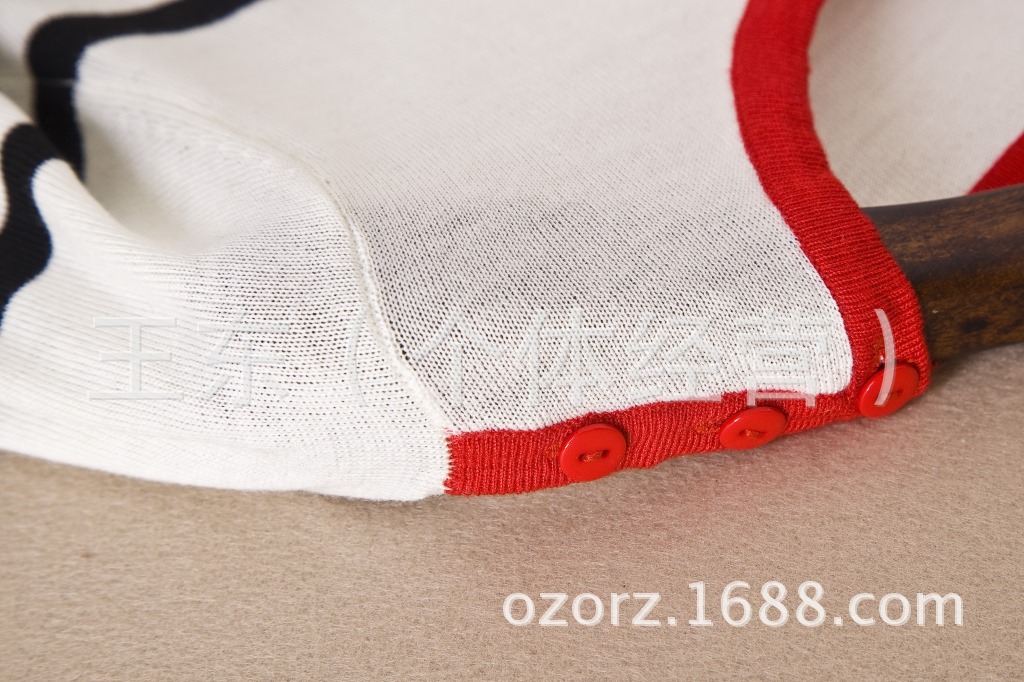 巴黎时光欧美外贸原单女装春秋款海魂衫条纹打底衫