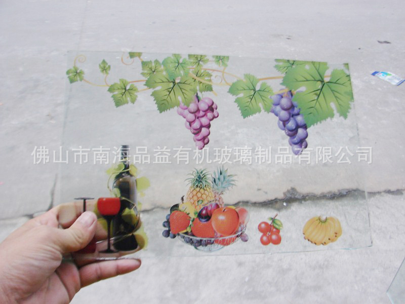 玻璃UV喷绘打印效果