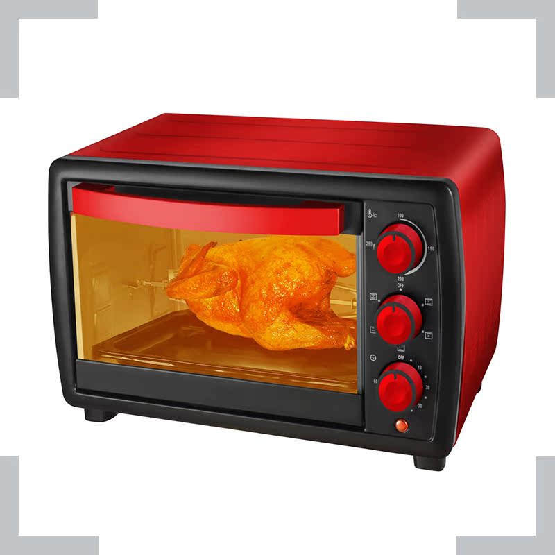 依柯尔45L 超高配置家用专业电烤箱 大容量超