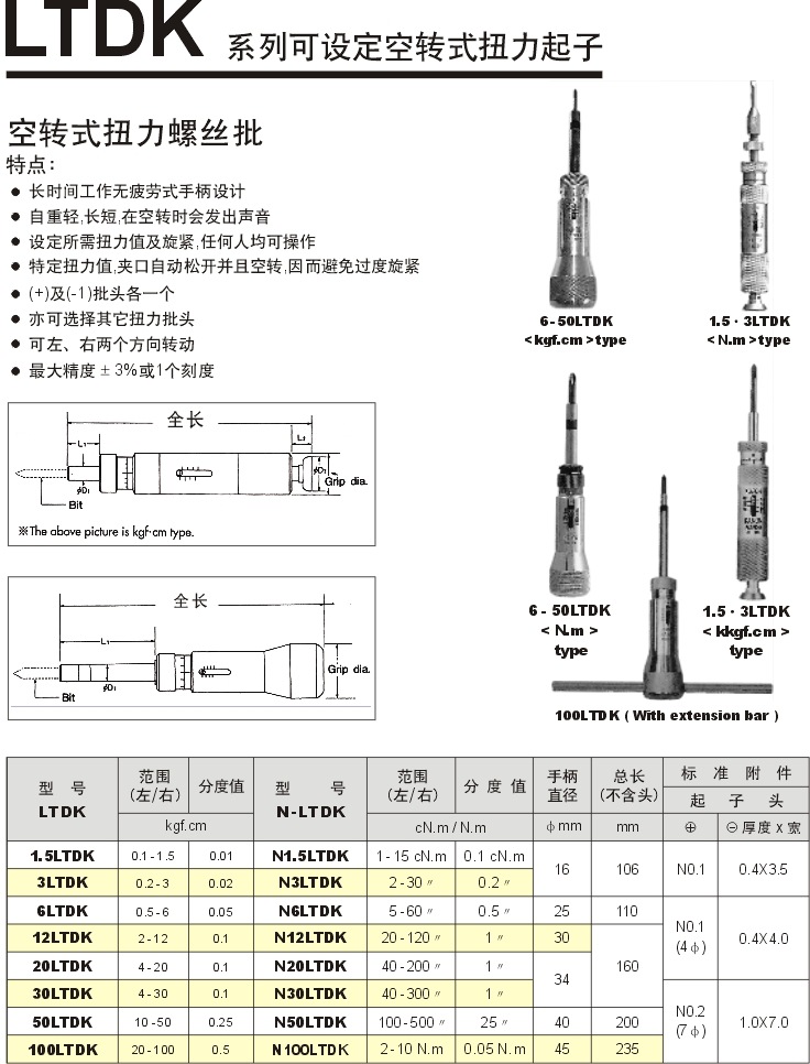 中村扭力螺丝刀4