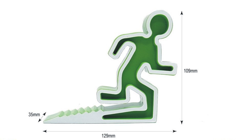 创意小人门挡 跑步的小人门挡 非常口exit门挡 逃生标志门挡 门塞