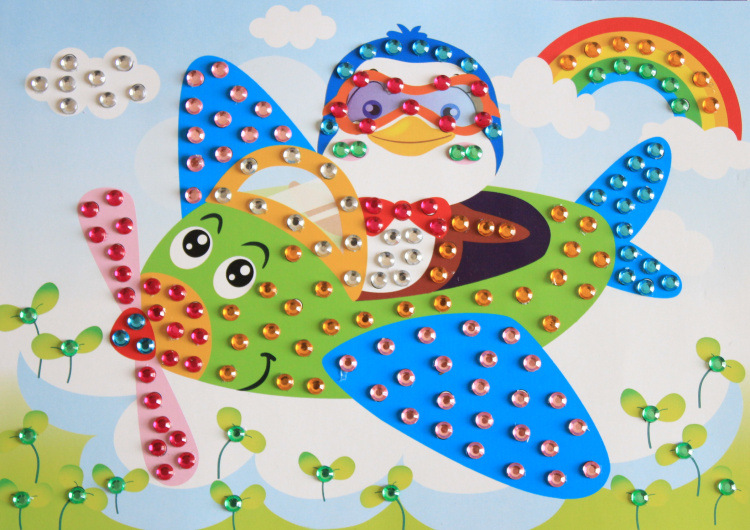 钻石贴画 zsh钻石贴画,手工贴画,diy儿童粘贴画 阿里巴巴