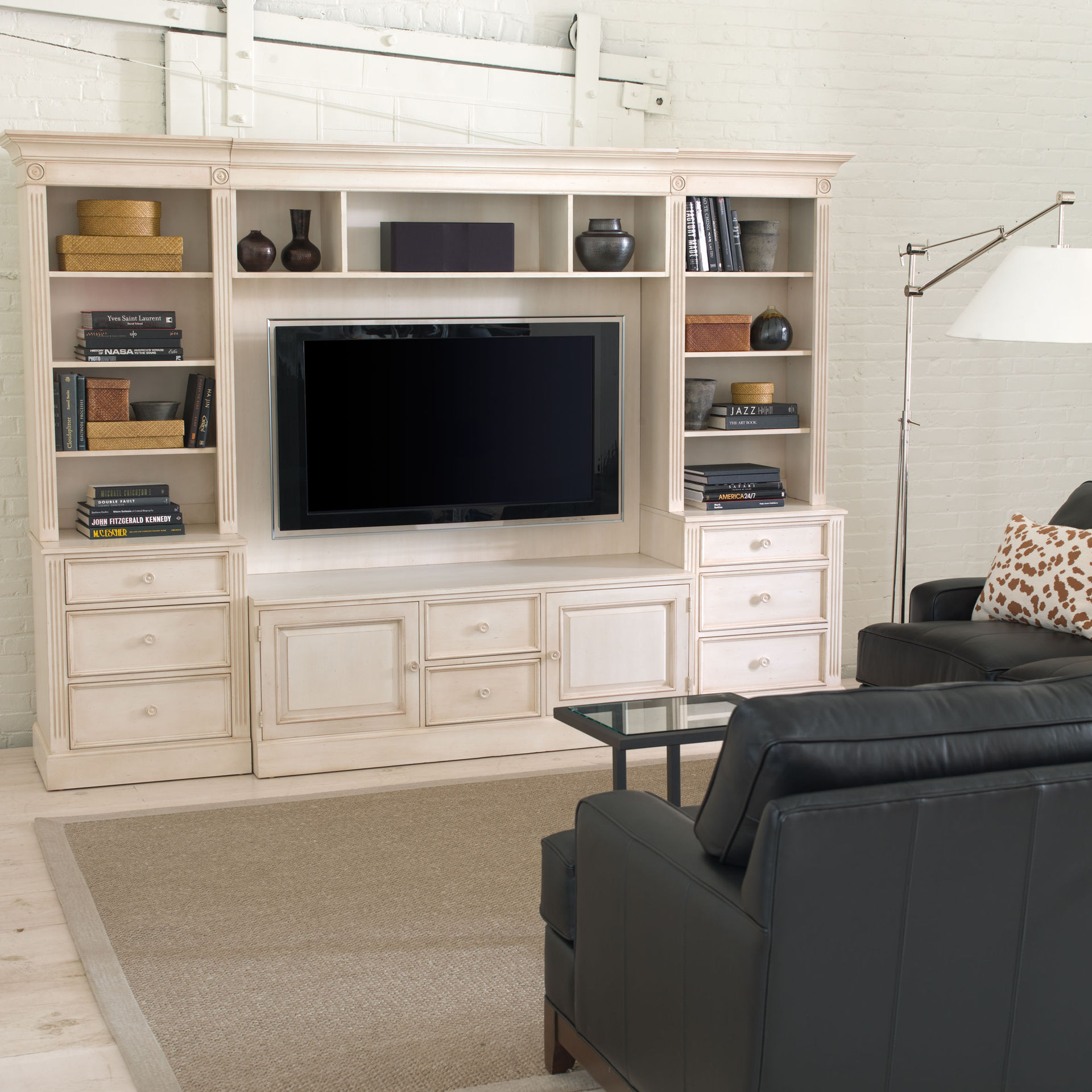 高级灰造型独特的卧室电视柜|空间|室内设计|鸿泰ing - 原创作品 - 站酷 (ZCOOL)