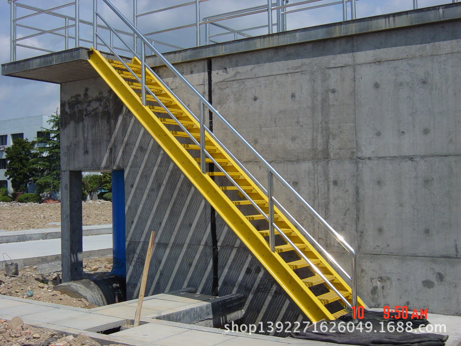 建材加工-楼层钢平台阁楼 钢结构楼梯踏步 支架