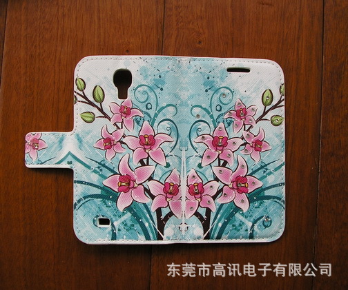 新出厂家直销三星NOTE3手机皮套 带闪钻彩绘