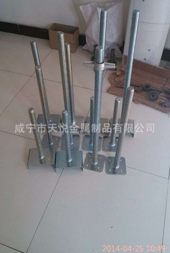 脚手架可调丝杆36mm直径,可定做