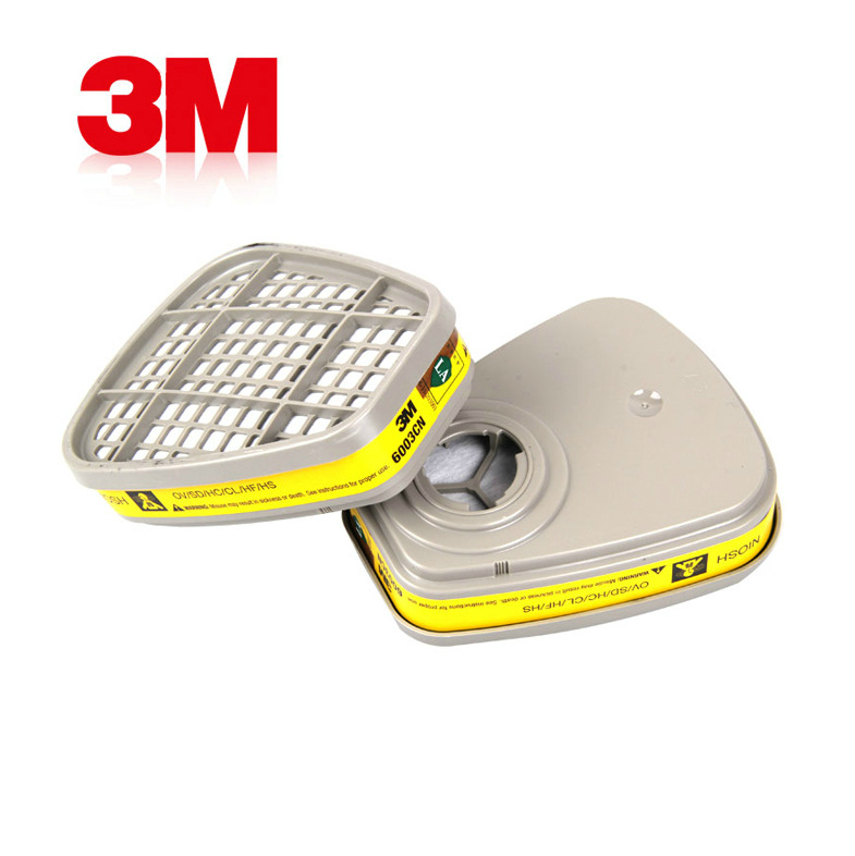原装正品3M 6003CN滤毒盒 配防毒面具 防有机